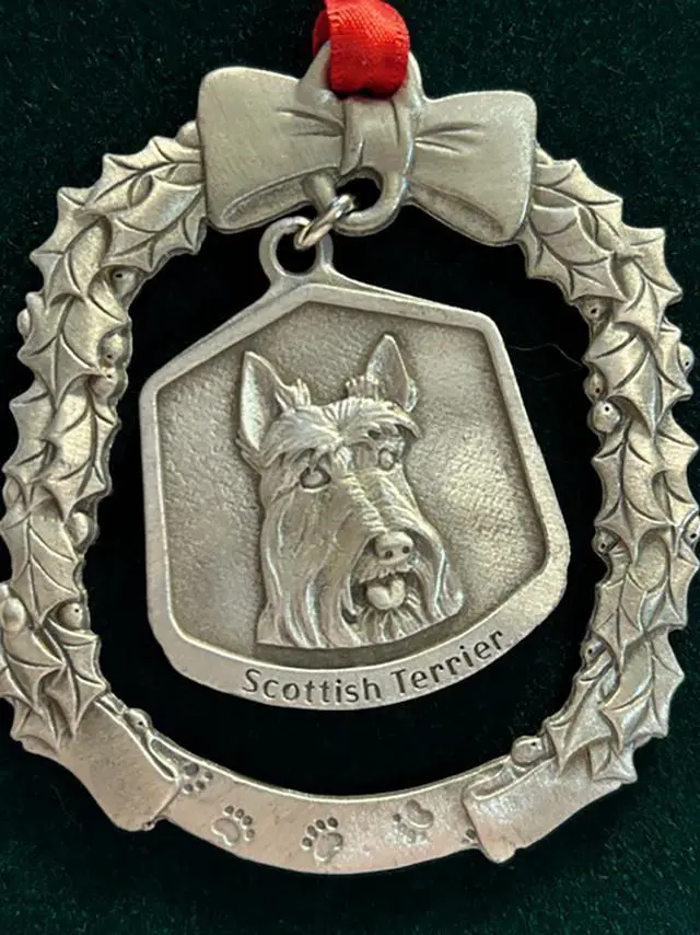 Main image of Scottish Terrier Fine Pewter Dog Breed Ornament