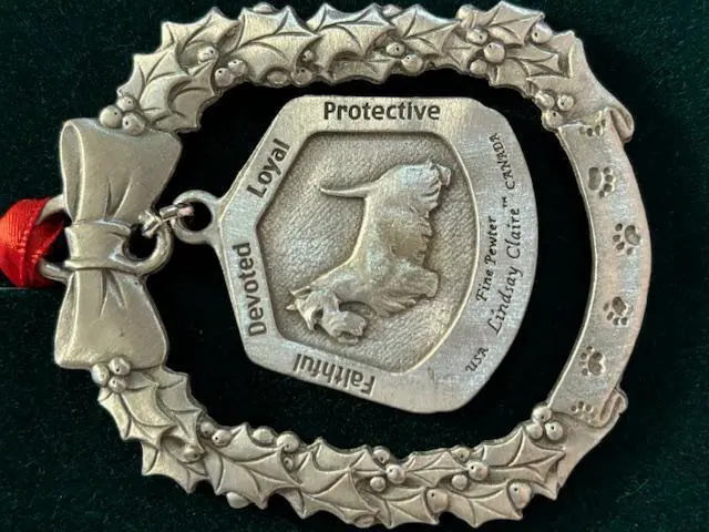 Alt view image 2 of 2 - Scottish Terrier Fine Pewter Dog Breed Ornament