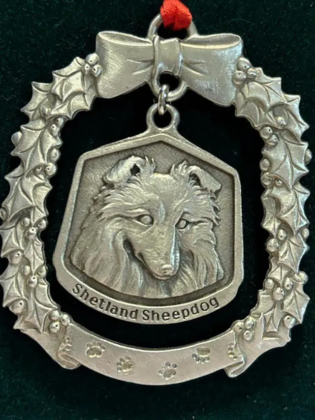 Main image of Shetland Sheepdog Fine Pewter Dog Breed Ornament