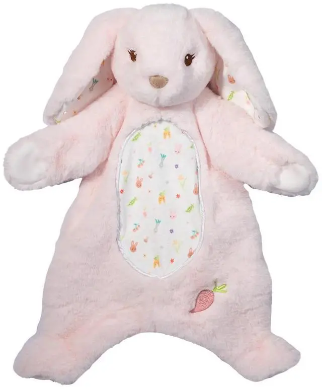 Main image of Douglas Toys Parsnip Pink Bunny Sshlumpie Plush Stuffed Animal Toy 19"