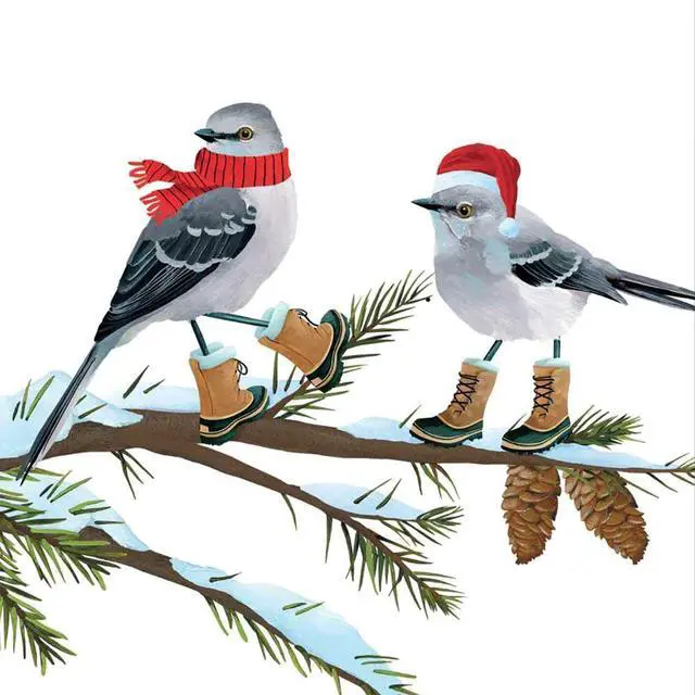 Main image of Paperproducts Design L.L. Tweets Orioles Birds Beverage Napkin, Scott Church