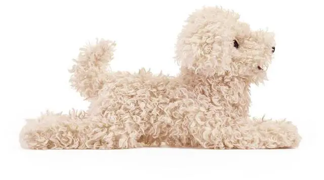 Alt view image 2 of 4 - Folkmanis White Poodle Puppy Hand Puppet, 20"