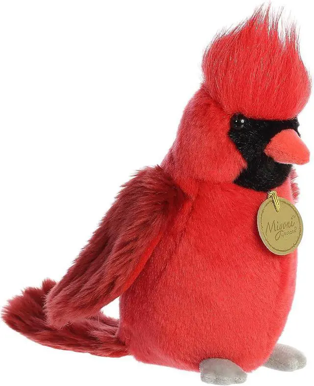 Main image of Aurora® Realistic Miyoni® Cardinal Plush Stuffed Animal- 9 in