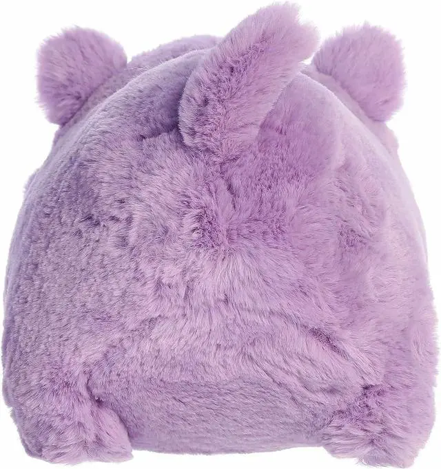 Alt view image 4 of 4 - Aurora® Adorable Spudsters Harlo Purple Hippo Plush Stuffed Animal Toy, 10"