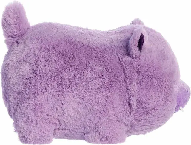 Alt view image 3 of 4 - Aurora® Adorable Spudsters Harlo Purple Hippo Plush Stuffed Animal Toy, 10"