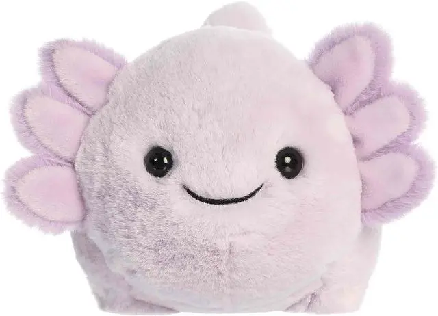 Alt view image 2 of 4 - Aurora® Spudsters Purple Axolotl Plush Stuffed Animal Round Shape Toy, 10"