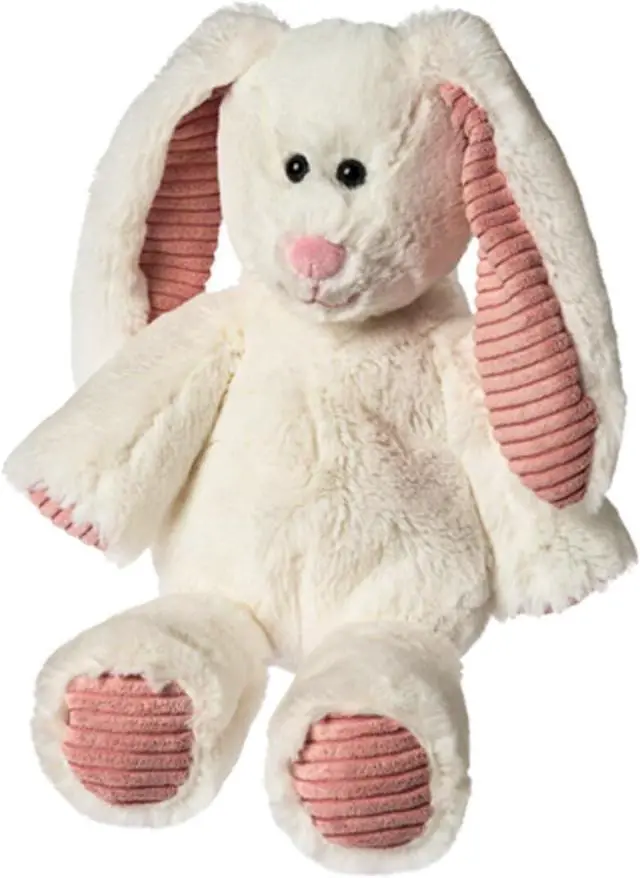 Main image of Mary Meyer Stuffed Animal Marshmallow Zoo Plush Soft Toy, 13", Cottonball Bunny