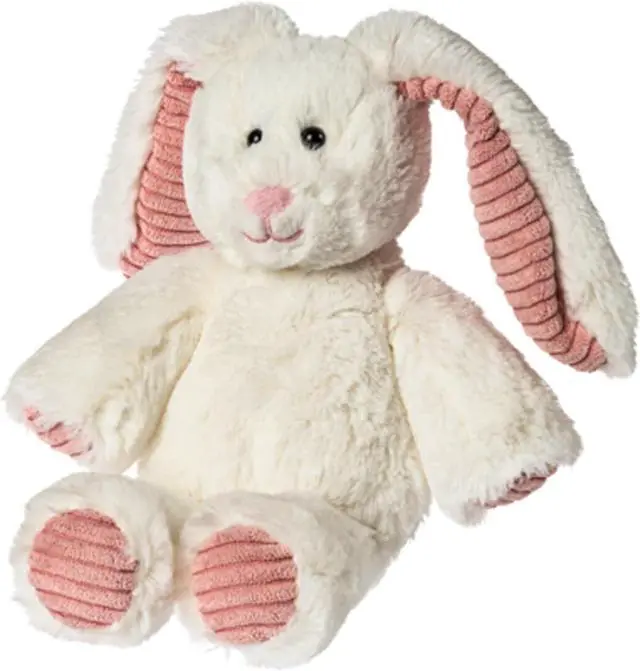 Main image of Mary Meyer Stuffed Animal Marshmallow Zoo Plush Toy, 9", Junior Cottonball Bunny