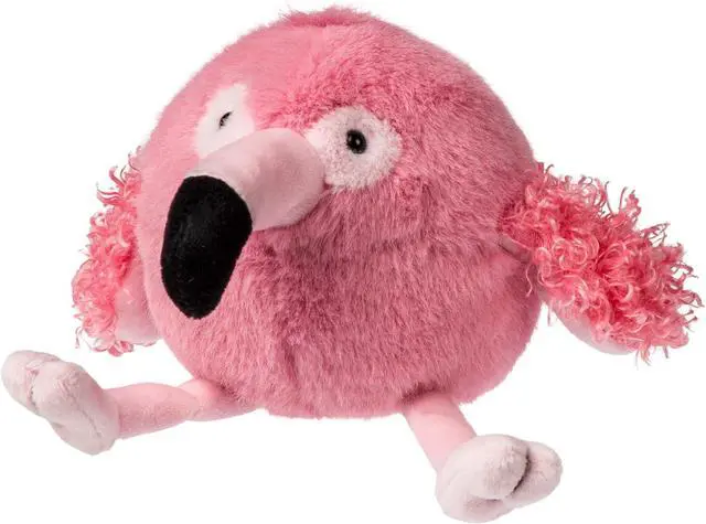 Main image of Mary Meyer Stuffed Animal Rolly Birds Small Plush Soft Toy, 5-Inch, Flamingo