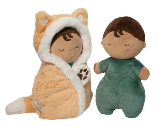 Alt view image 3 of 3 - Douglas Toys Baby Fox Hug Soft Doll Plush Stuffed, 12 inch
