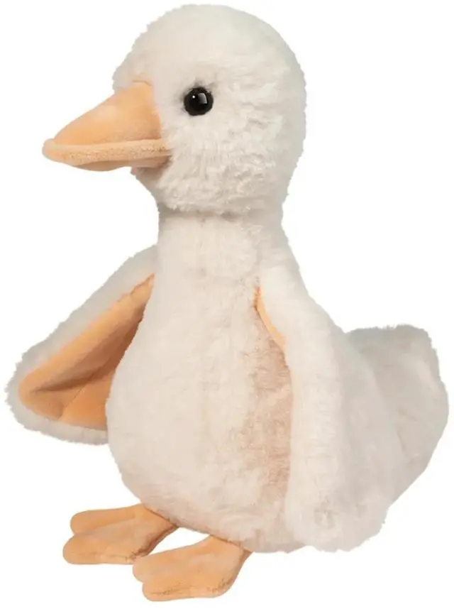 Main image of Douglas Ginnie Soft Cream Goose Plush Stuffed Animal, 10"
