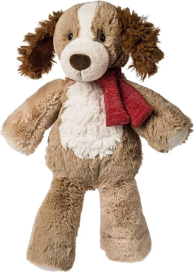 Main image of Mary Meyer Marshmallow Holiday Parker Puppy Dog Plush Stuffed Animal Toy, 13"