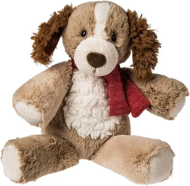 Alt view image 3 of 3 - Mary Meyer Marshmallow Holiday Parker Puppy Dog Plush Stuffed Animal Toy, 13"