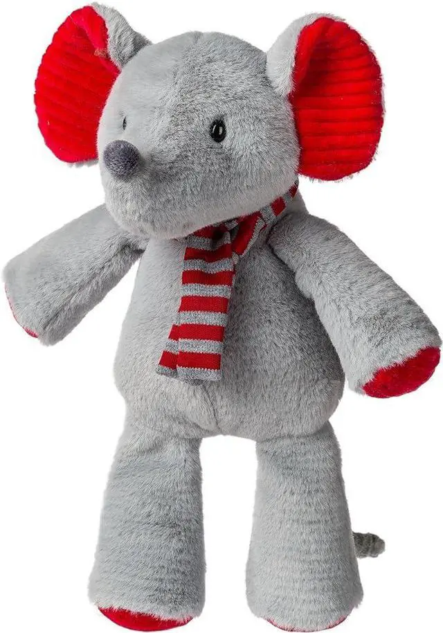 Alt view image 3 of 4 - Mary Meyer Stuffed Animal Marshmallow Zoo Soft Toy, 9", Junior Mistletoe Mouse