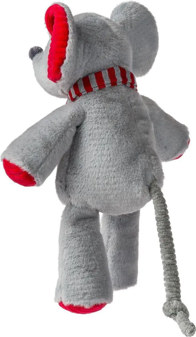 Alt view image 2 of 4 - Mary Meyer Stuffed Animal Marshmallow Zoo Soft Toy, 9", Junior Mistletoe Mouse