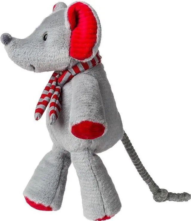 Alt view image 4 of 4 - Mary Meyer Stuffed Animal Marshmallow Zoo Soft Toy, 9", Junior Mistletoe Mouse