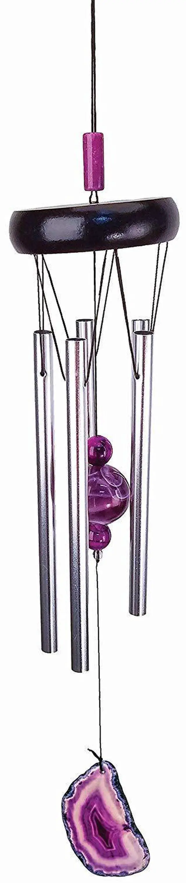 Main image of Spoontiques Purple Agate Wind Chime