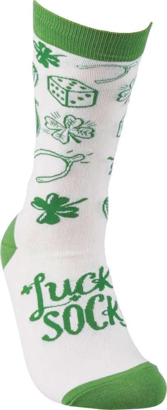 Alt view image 2 of 2 - Socks Primitives by Kathy Unisex Adult One Size Fits Most (Lucky Socks)