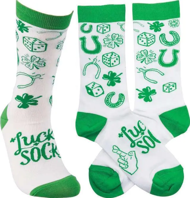 Main image of Socks Primitives by Kathy Unisex Adult One Size Fits Most (Lucky Socks)