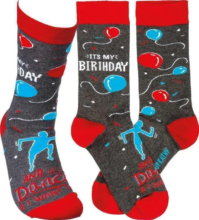 Main image of Primitives By Kathy Socks - It's My Birthday & I'll Dance If I Want To