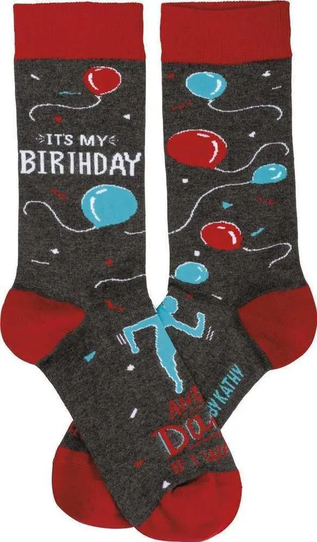 Alt view image 2 of 3 - Primitives By Kathy Socks - It's My Birthday & I'll Dance If I Want To