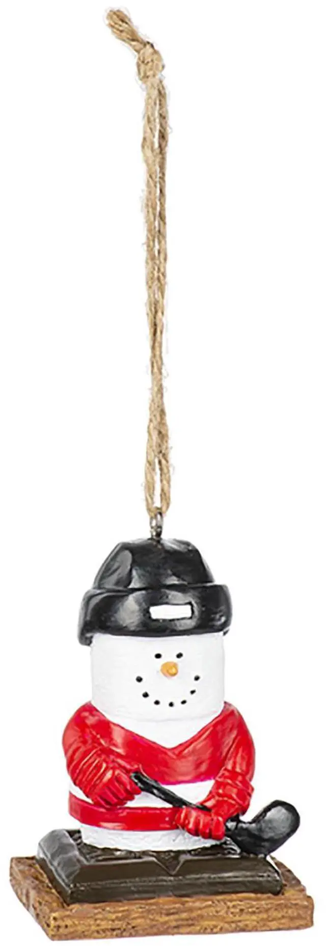 Main image of Midwest-CBK S'mores Ornament - Hockey Player