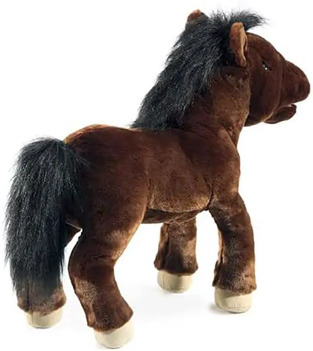 Alt view image 2 of 2 - Folkmanis Horse Hand Puppet, 20"