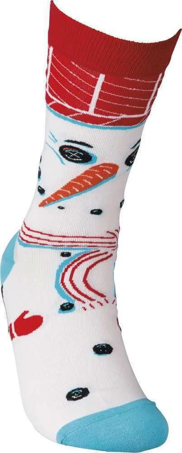 Alt view image 2 of 2 - Primitives by Kathy Unisex Socks - Snowman, Multi, One Size