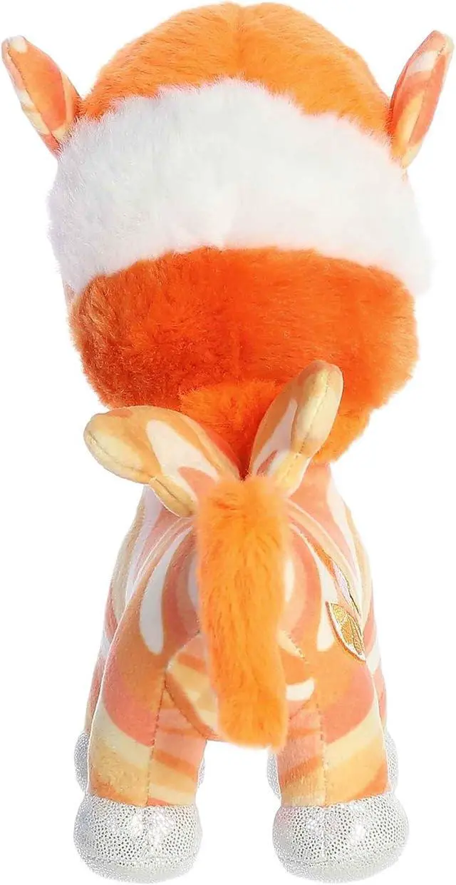 Alt view image 4 of 4 - Aurora© Tokidoki Frozen Treats Unicorno Orange Swirl Stuffed Animal, 7.5 inches