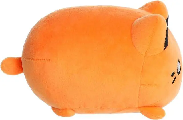 Alt view image 3 of 4 - Aurora® Enchanting Tasty Peach® Kinetic Orange Meowchi Stuffed Animal, 7 in
