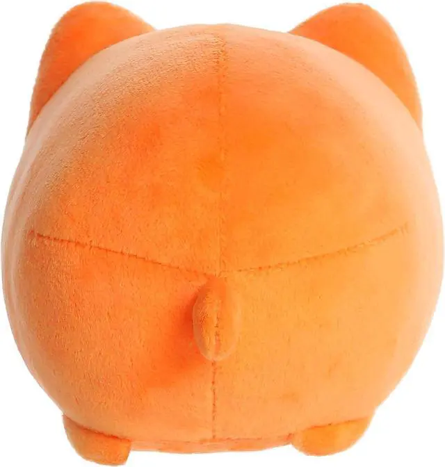 Alt view image 4 of 4 - Aurora® Enchanting Tasty Peach® Kinetic Orange Meowchi Stuffed Animal, 7 in