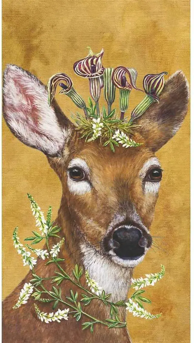 Main image of Paperproducts Design Decorative Paper Guest Towels, Woodland Princess, Set of 15