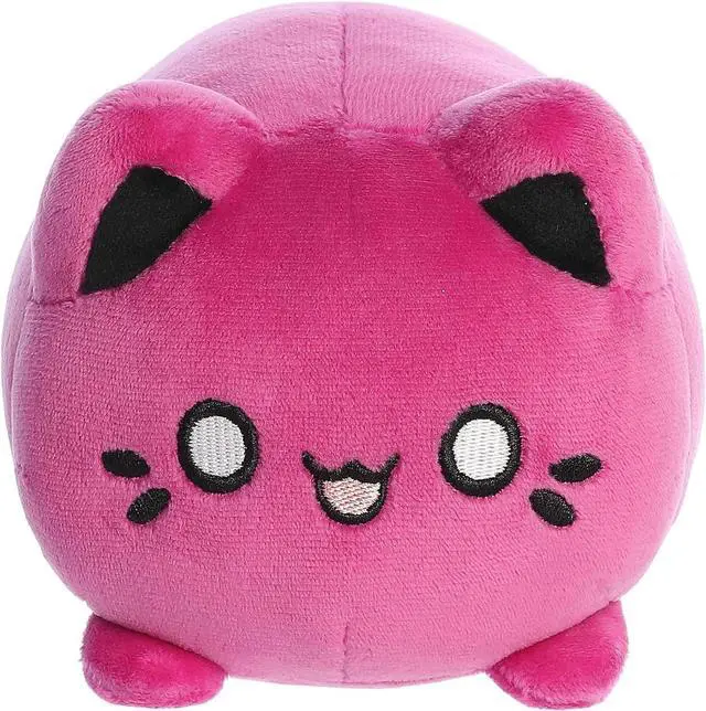 Alt view image 2 of 4 - Aurora® Enchanting Tasty Peach® Cosmic Purple Meowchi Stuffed Animal, 7 in