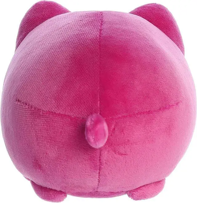 Alt view image 4 of 4 - Aurora® Enchanting Tasty Peach® Cosmic Purple Meowchi Stuffed Animal, 7 in