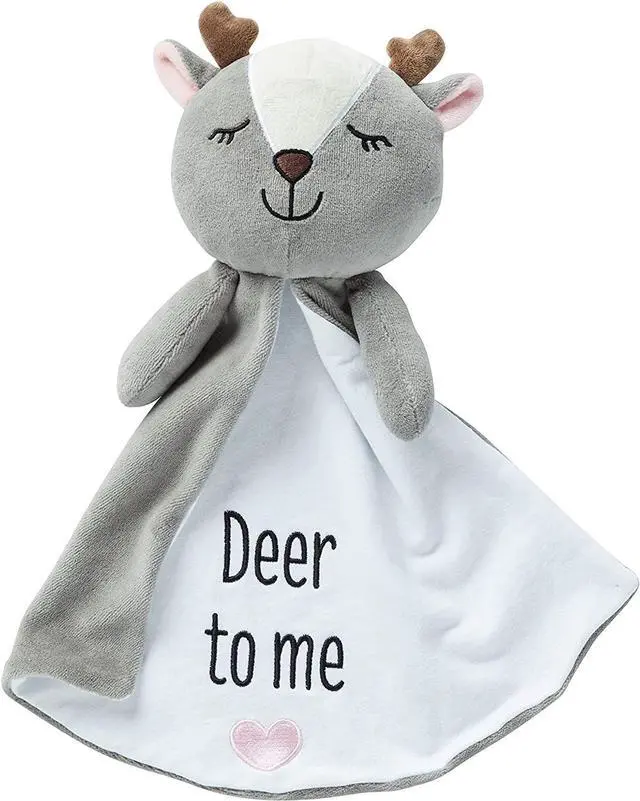 Main image of Enesco Izzy & Oliver Baby Deer to Me Deer Tag-a-Long Stuffed Animal Blanket Toy