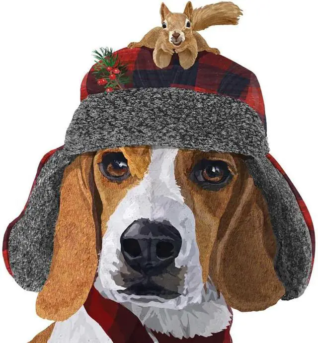 Main image of Paperproducts Design Beverage Napkin, Patti Gay/Two Can Art, Oliver Beagle