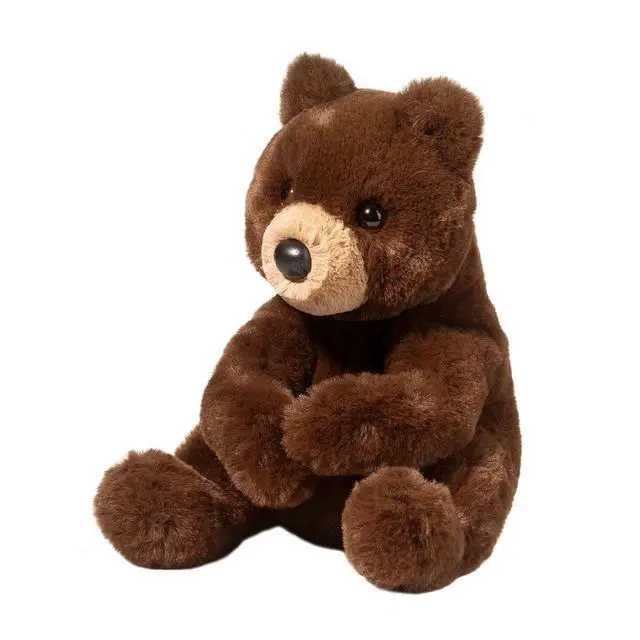 Alt view image 2 of 4 - Douglas Toys Plush Bruno Brown Bear Stuffed Animal, 9" Tall