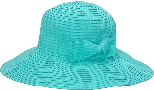 Alt view image 2 of 4 - Sun 'N' Sand Classic Snap & Go Foldable Hat with Bow Trim (One Size - Natural)