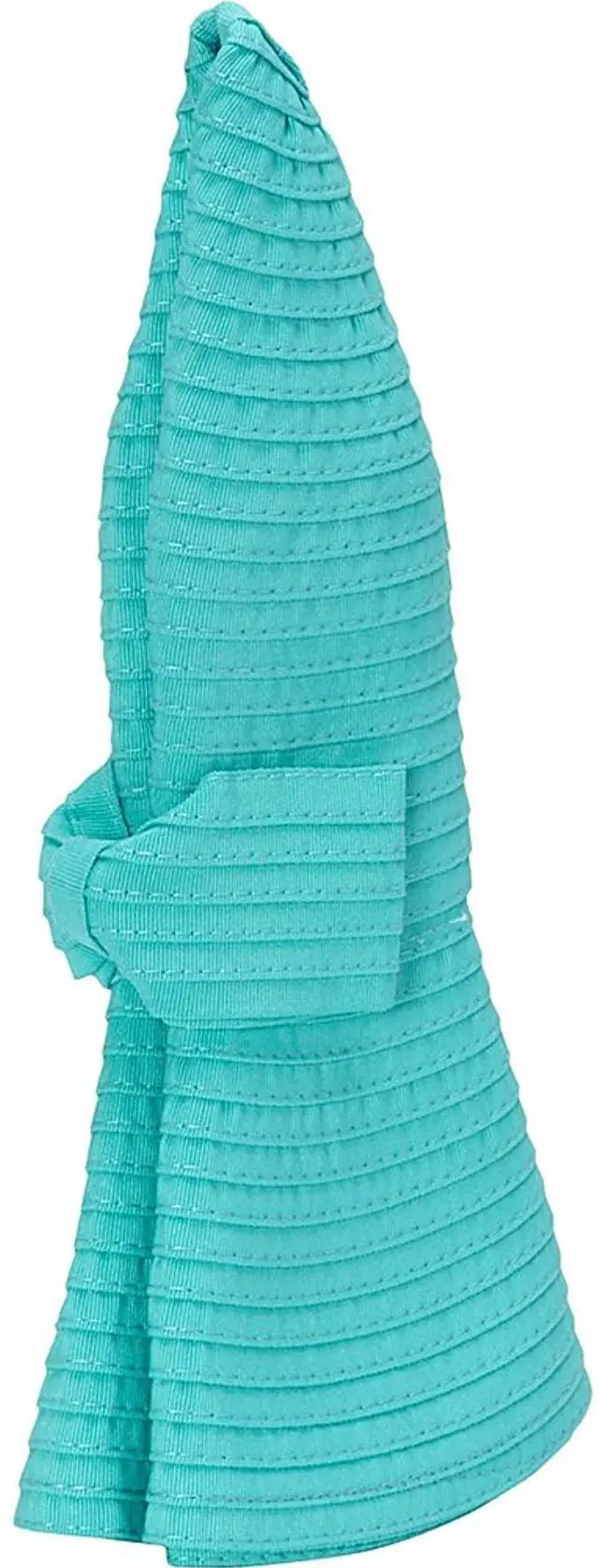 Alt view image 4 of 4 - Sun 'N' Sand Classic Snap & Go Foldable Hat with Bow Trim (One Size - Natural)