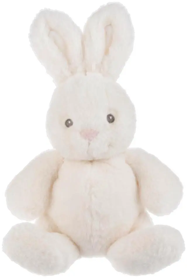 Main image of Baby Ganz Bryer Cream Bunny Plush Stuffed Animal Toy 11"