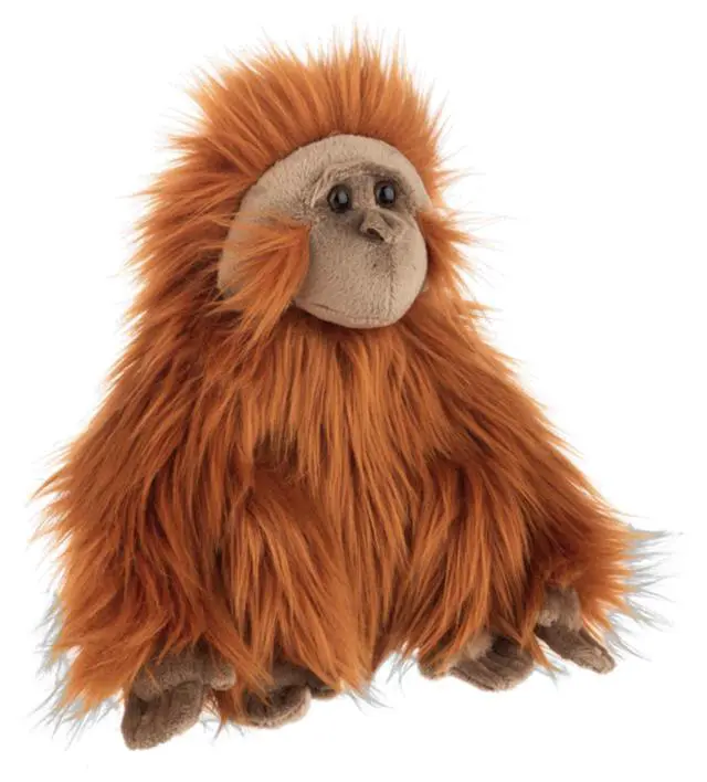 Alt view image 2 of 2 - Ganz Heritage Collection Orangutan Plush Stuffed Animal Toy, 12"