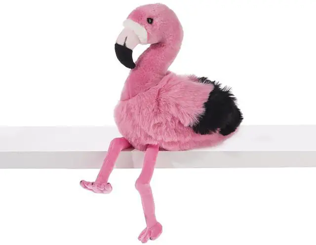 Main image of Ganz Heritage Collection Flamingo Plush Stuffed Animal, 10"