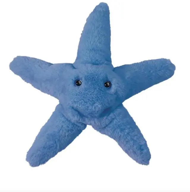 Main image of Douglas Essie Blue Starfish Plush Stuffed Animal, 13" wide