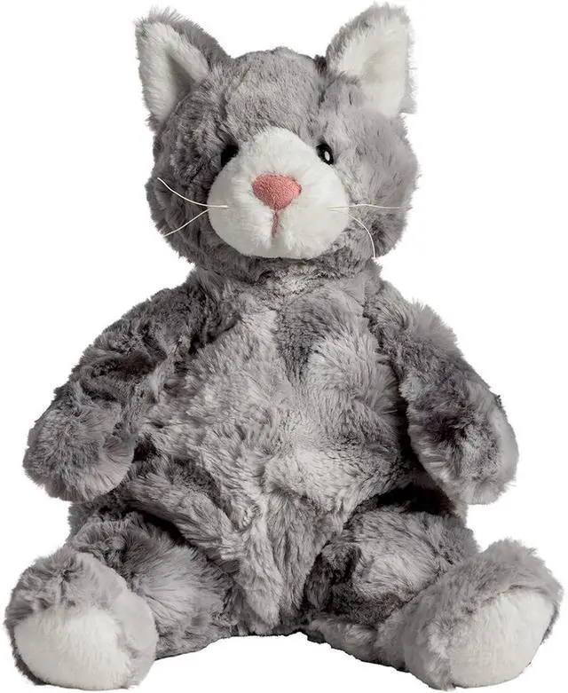 Main image of Mary Meyer Stuffed Animal Snuggables Plush Soft Toy, 14-Inches, Gray Kitty
