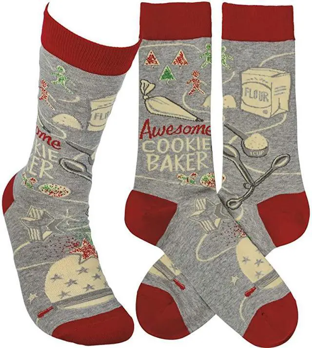 Alt view image 2 of 4 - Primitives By Kathy Socks - Awesome Cookie Baker Cotton, Nylon, Spandex