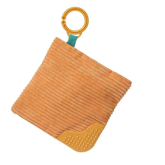 Alt view image 2 of 2 - Mary Meyer Crinkle Me Toy with Baby Paper & Squeaker, 6 x 6", Mookie Monster