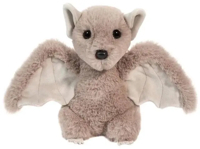 Main image of Douglas Cuddle Toys Mini Flappie Soft Brown Bat Plush Stuffed Animal, 8"