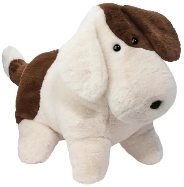 Main image of Douglas Toys Tammy Two Tone Dog Super Muzzle Plush Stuffed Animal Toy, 19" long