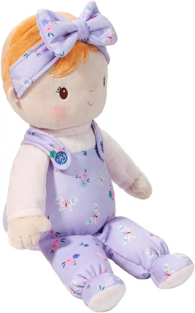 Alt view image 2 of 4 - Douglas Toys Willa Butterfly Flower Soft Blonde Doll Plush Stuffed Toy, 13 inch