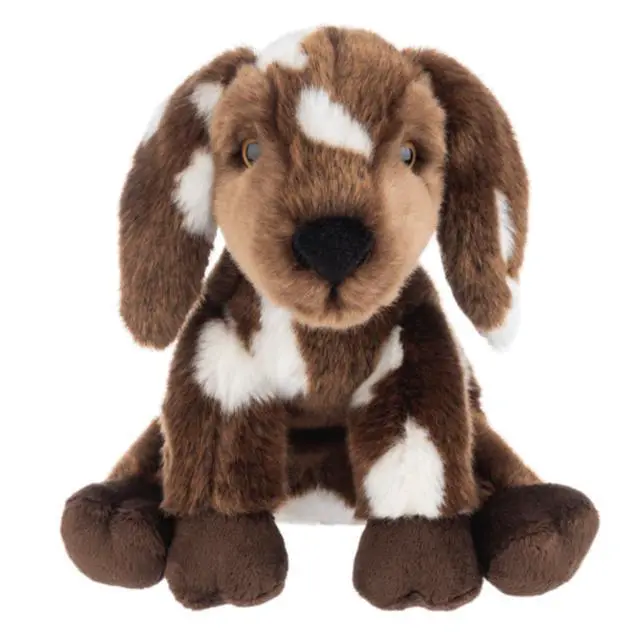 Alt view image 2 of 2 - Ganz Heritage Collection Brown Spotted Goat Plush Stuffed Animal Toy, 12"